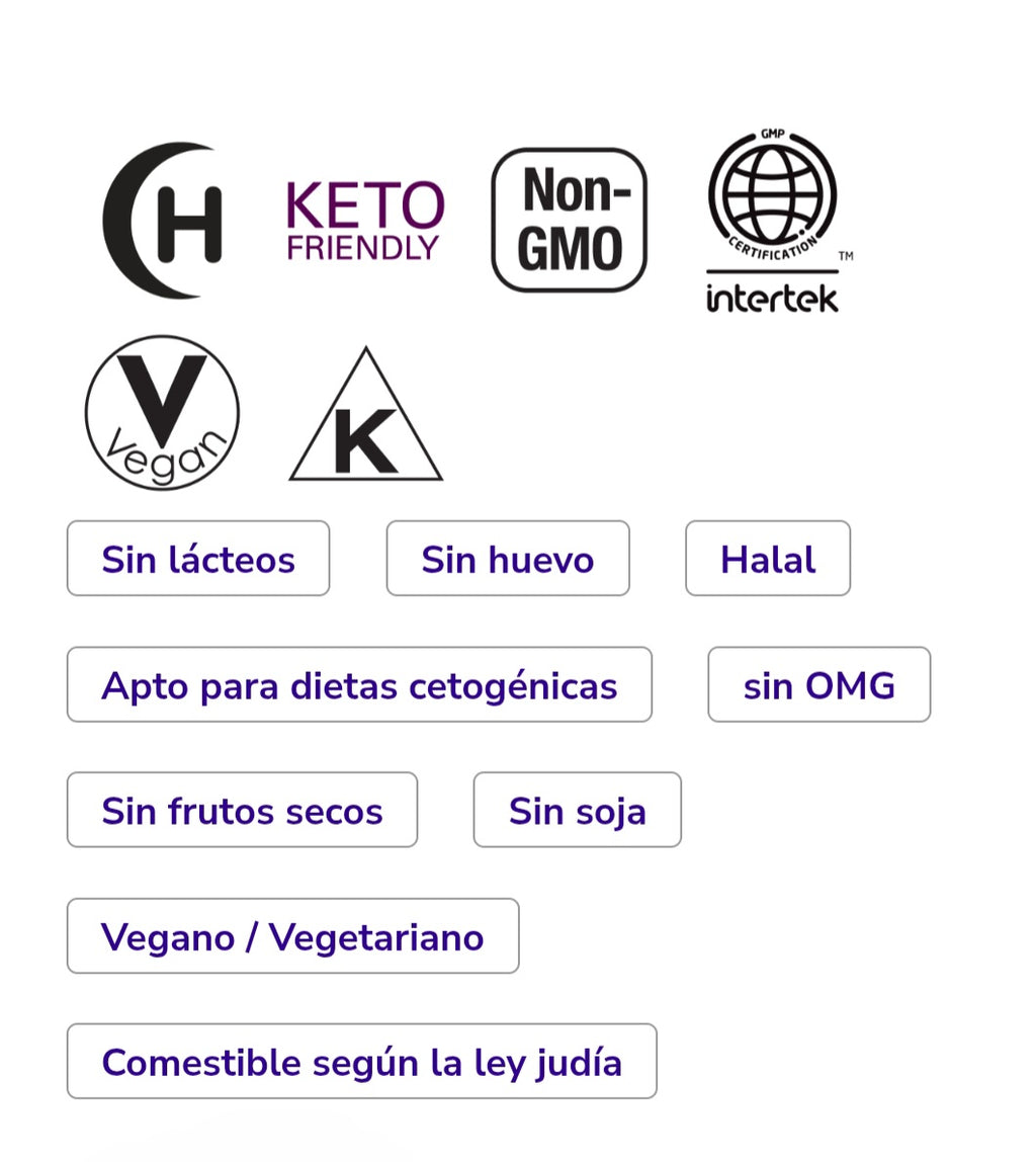 Cápsulas vegetales de clorhidrato de betaína de 648 mg