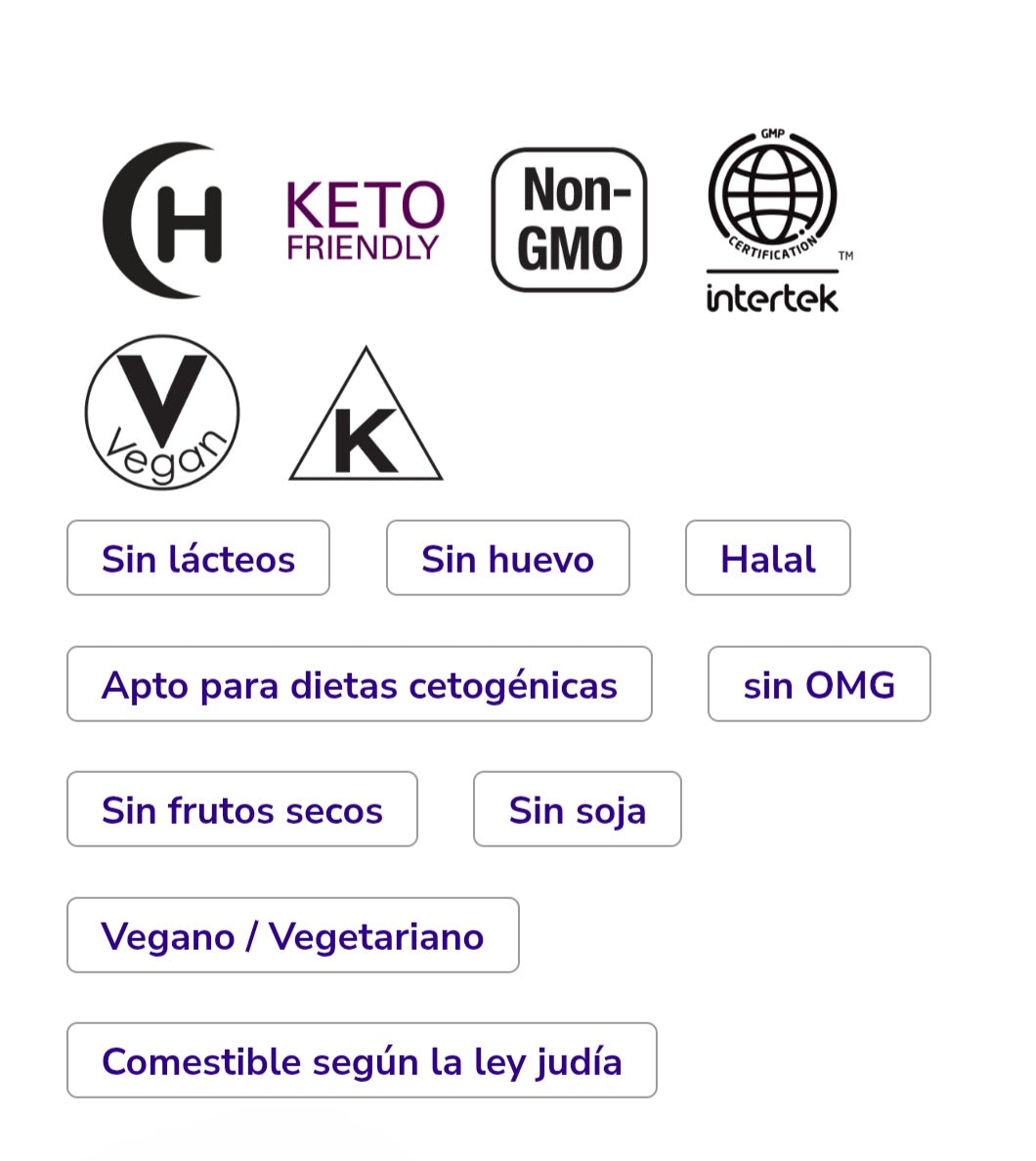 Cápsulas vegetales de clorhidrato de betaína de 648 mg