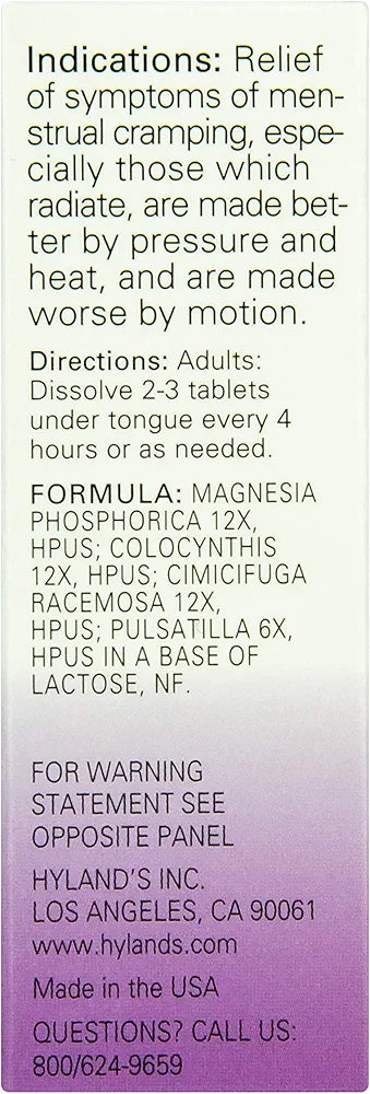 MENSTRUAL CRAMPS (Calambres Menstruales)