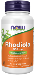 Cápsulas vegetales de Rhodiola 500 mg