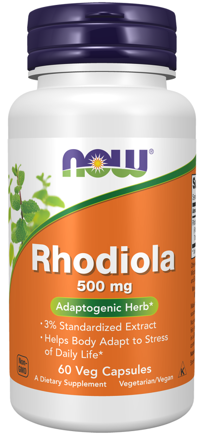 Cápsulas vegetales de Rhodiola 500 mg