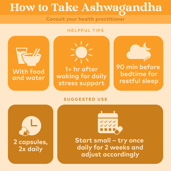 Cápsulas de raíz de ashwagandha