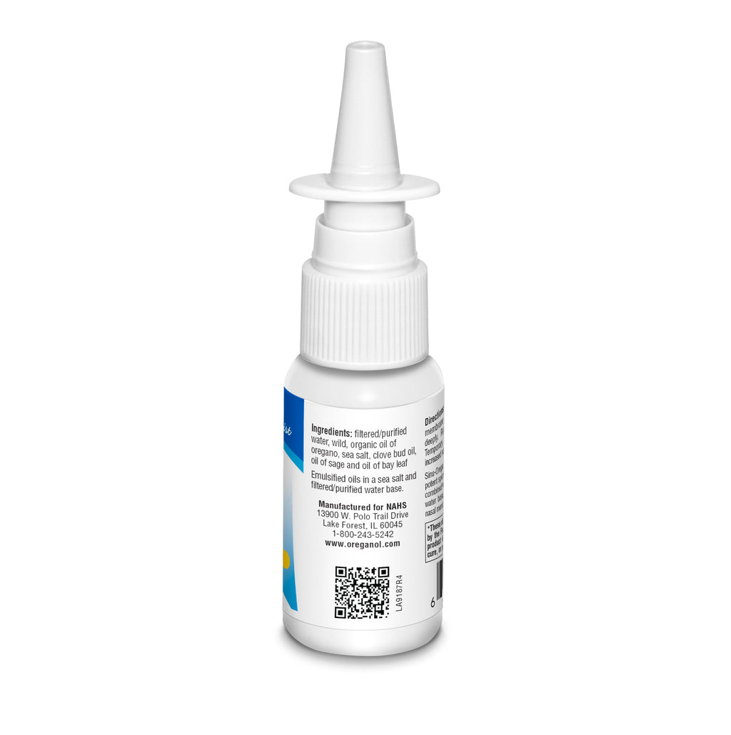 SinuOrega - Lavado nasal no adictivo - Botella de 1 oz