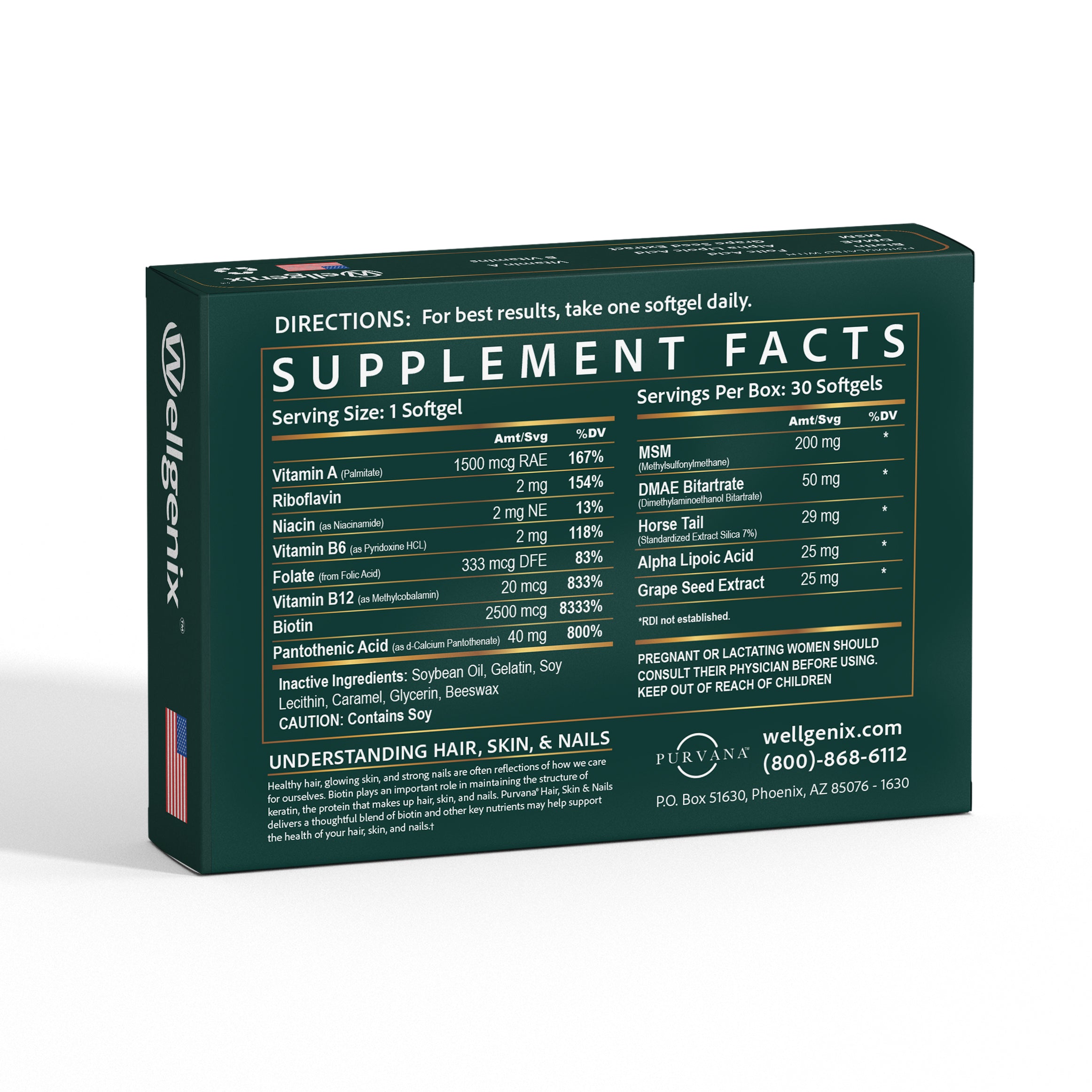 Pulvana 2,500 mg.