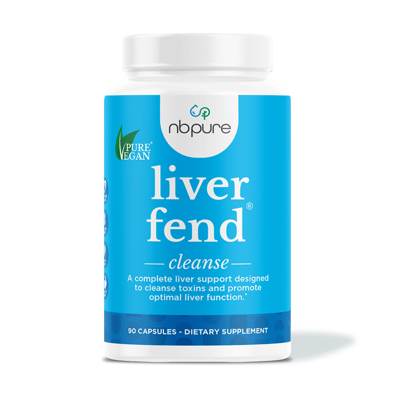 LIVER FEND: Desintoxicación y limpieza de hígado con extractos de cardo mariano