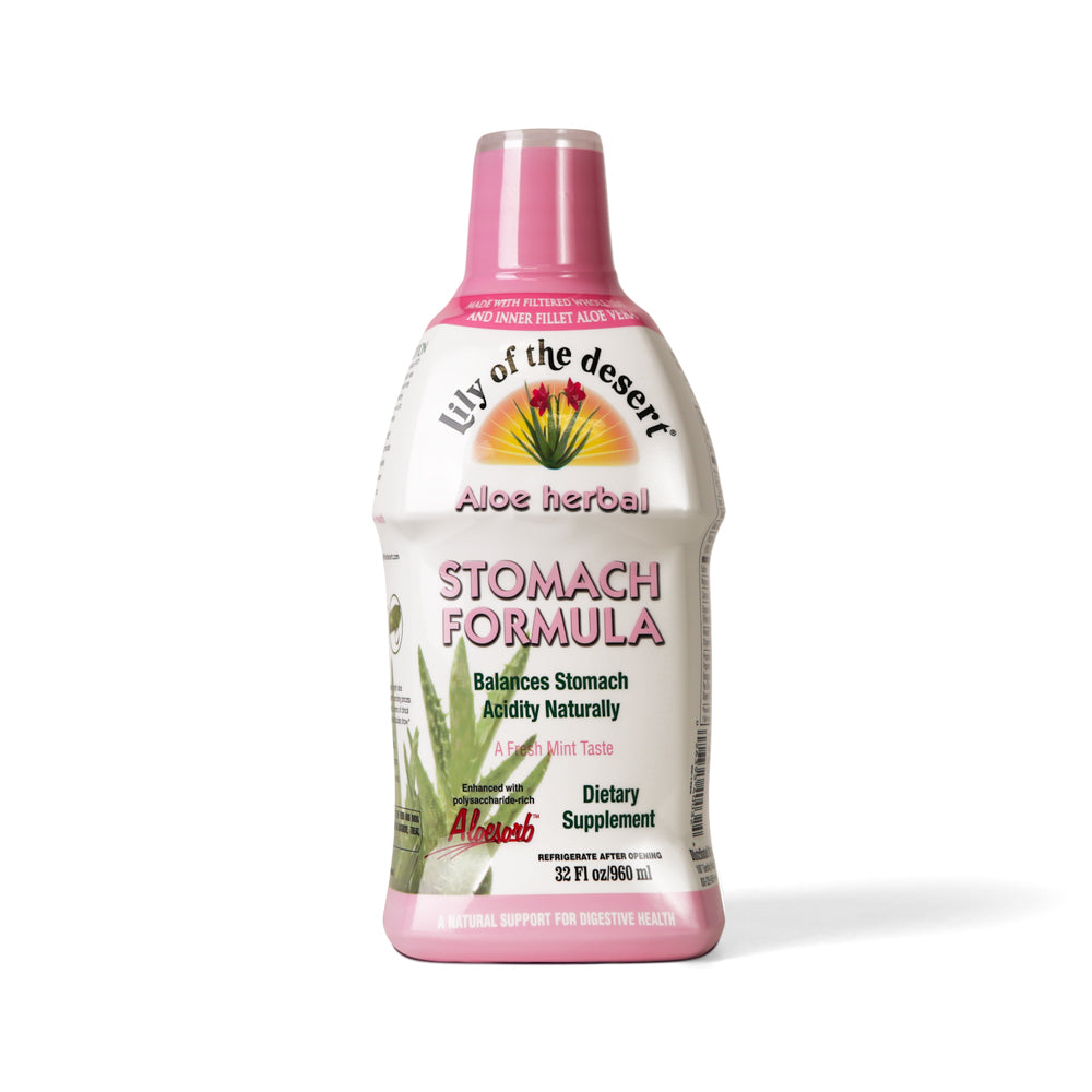 Fórmula herbal de aloe para el estómago