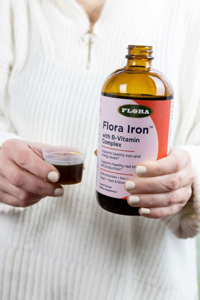 Flora Iron™ - Suplemento de hierro líquido de alta absorción
