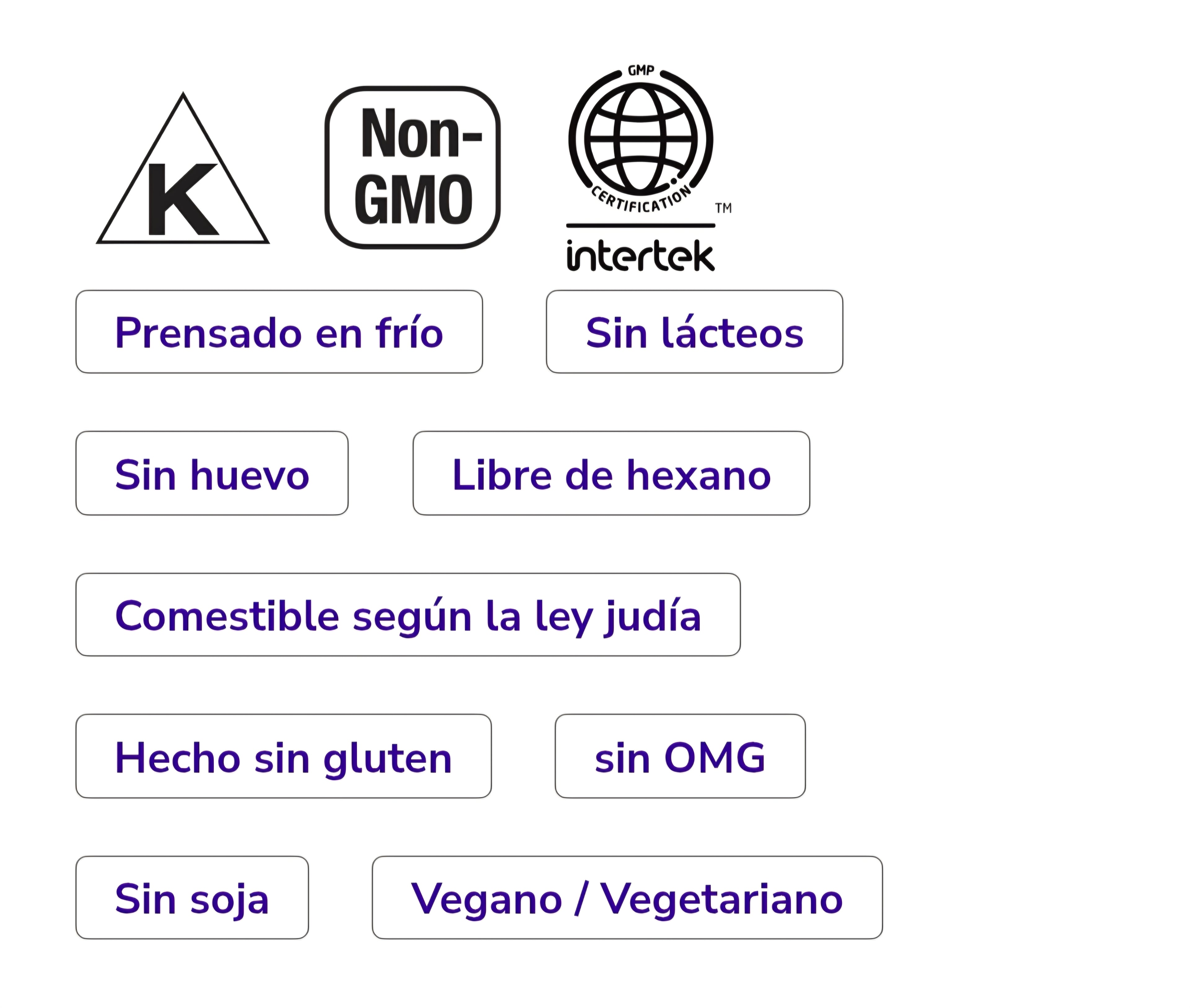 Cápsulas blandas vegetales de aceite de onagra de 1000 mg (fórmula vegana)