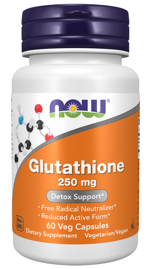 Cápsulas vegetales de glutatión de 250 mg